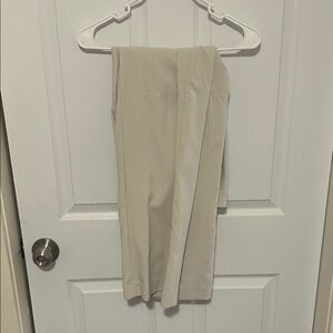 Old Navy Cream Wide Leg Trousers